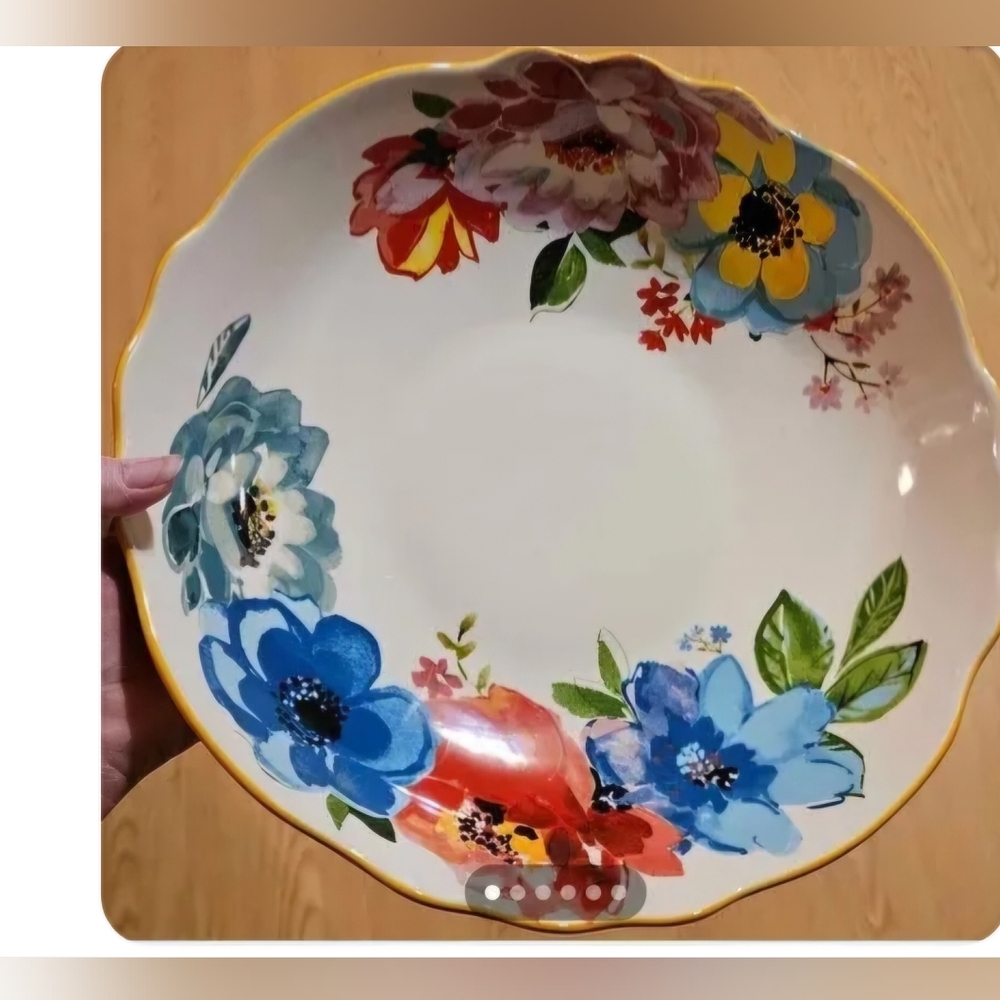 13" Melody Floral Pioneer Woman Bowl
